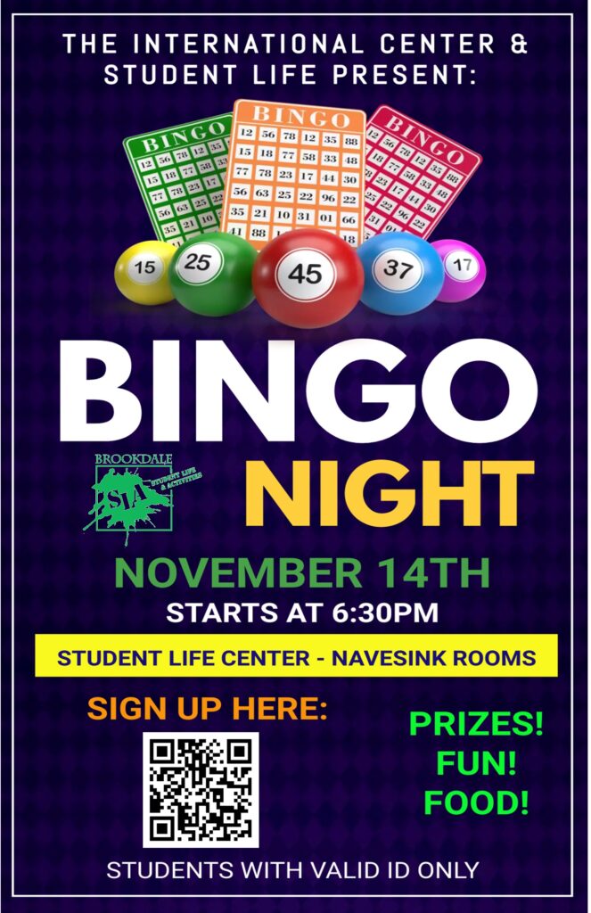 Students Mark Thanksgiving In Many Ways, Including Bingo On Nov. 14