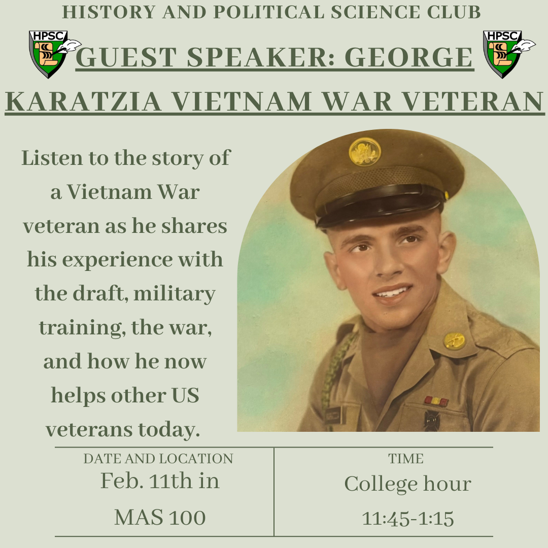 Vietnam Veteran Will Share Stories of War, Draft, Tuesday