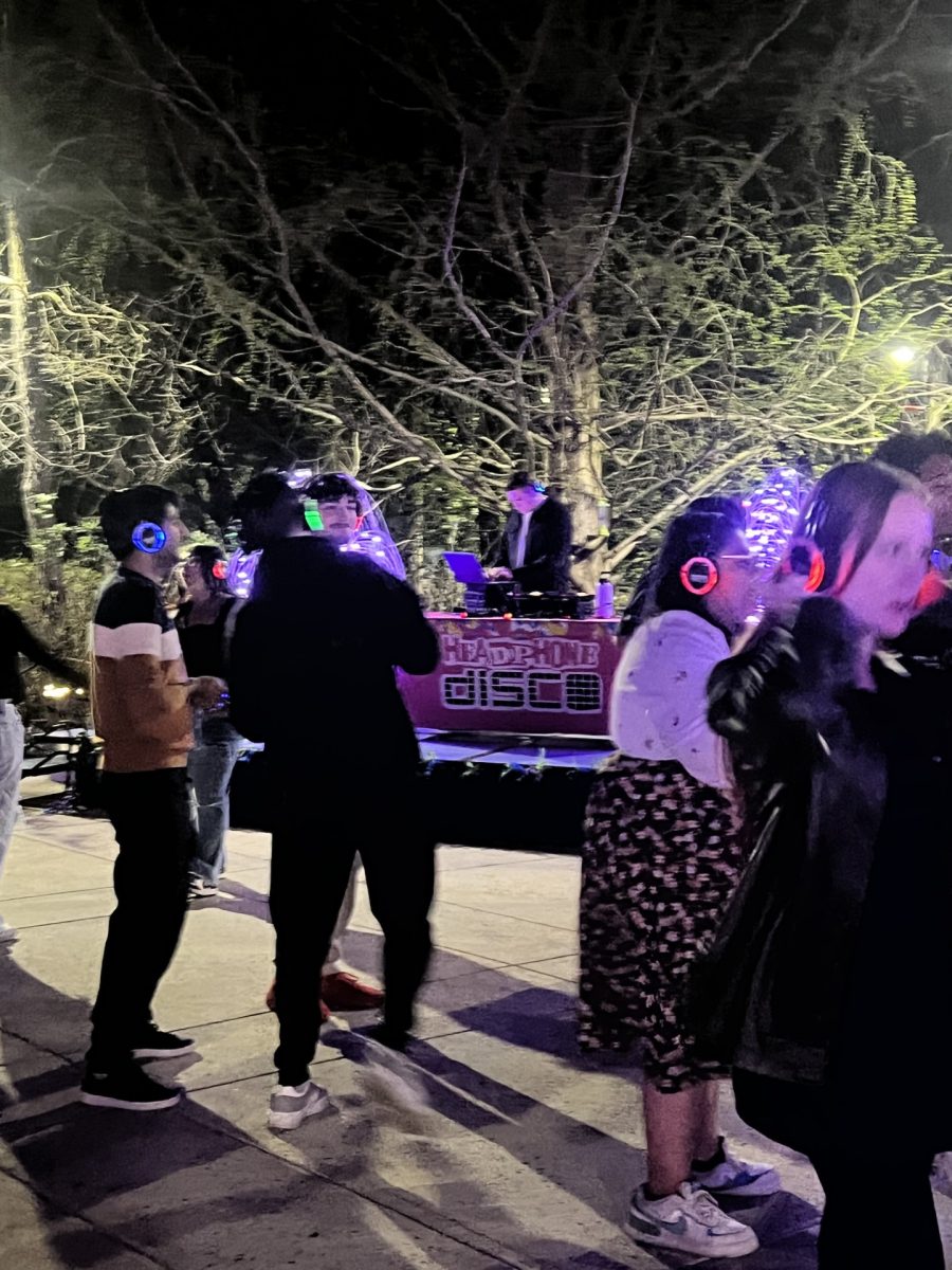 Silent Disco Lights Up The Night