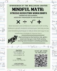 Reduce Stress: Make Math Mindful