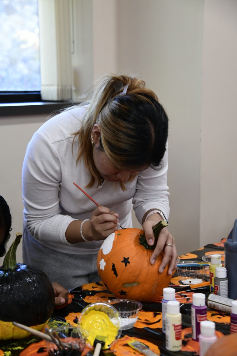 Students Carve Out Fun, Decorating Pumpkins