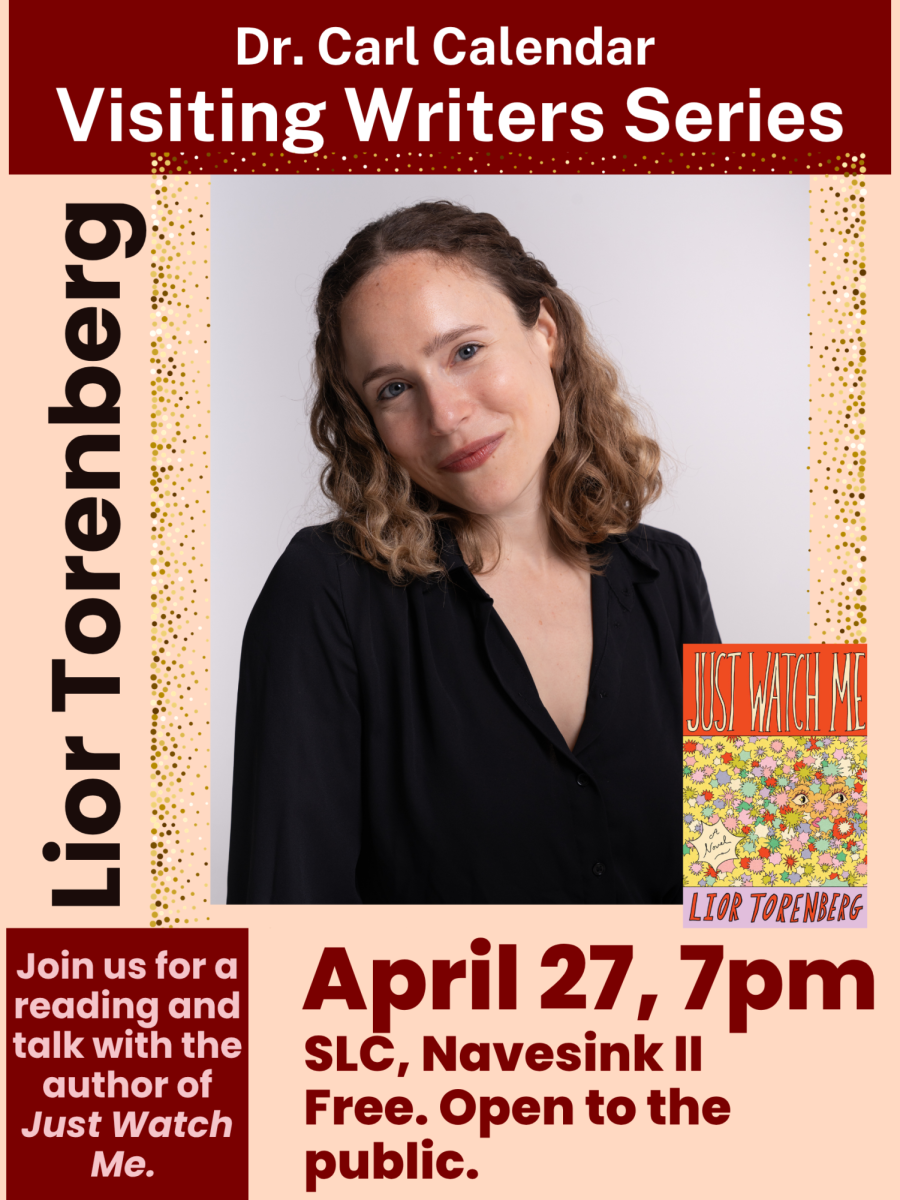 Final Visiting Writers Series Event Takes Place Next Monday